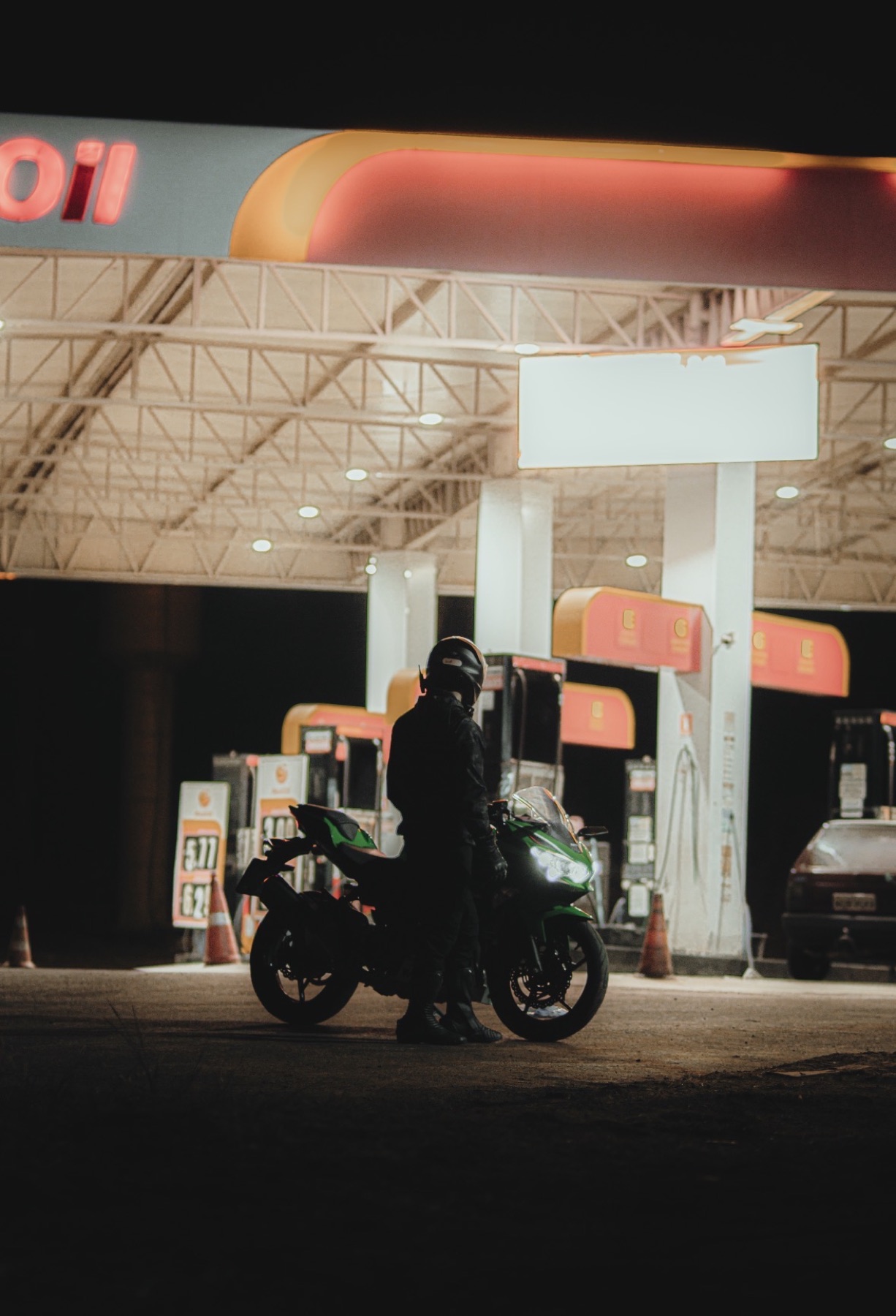 Ensaio fotográfico com motocicleta — foto 02
