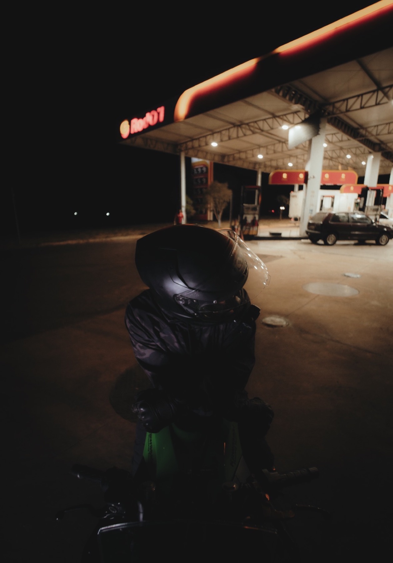Ensaio fotográfico com motocicleta — foto 08